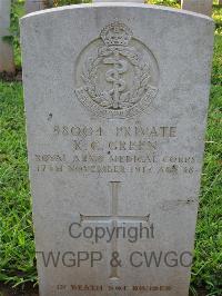 Dar Es Salaam War Cemetery - Green, Robert Croft